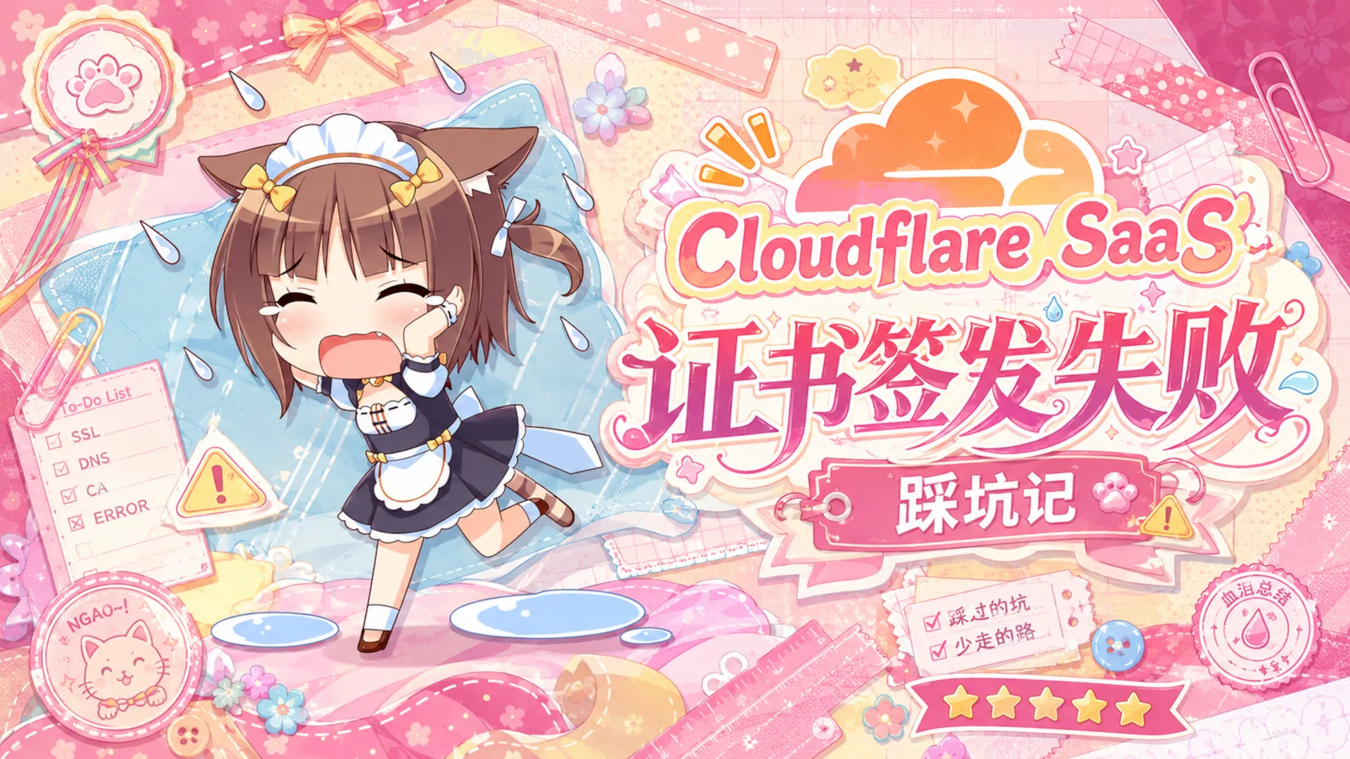 Cloudflare SaaS证书签发失败踩坑记录封面图