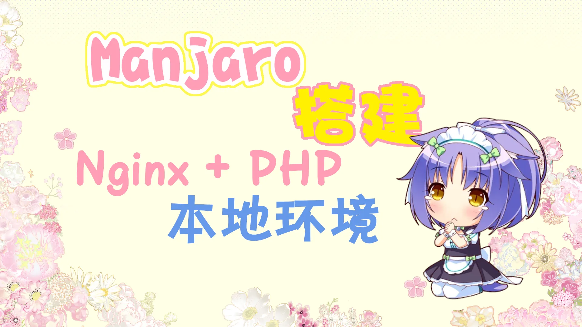主题开发日志03：在Manjaro上搭建Nginx+PHP环境封面图
